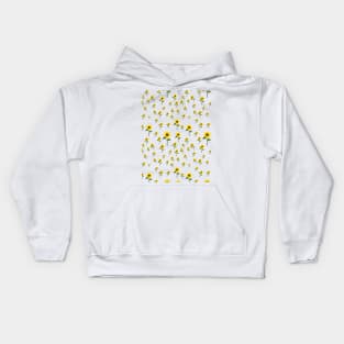 Sunflower flower pattern Kids Hoodie